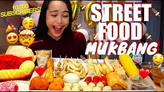 FILIPINO STREET FOOD MUKBANG  Balut Taho Kwek Kwek Fishball Kikiam etc [upl. by Pet]