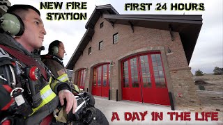 First 24 Hours in a New Fire Station  A Day in the Life [upl. by Kammerer520]