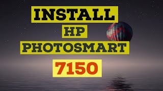 HOW TO DOWNLOAD AND INSTALL HP PHOTOSMART 7150 PRINTER DRIVER ON WINDOWS 10 WINDOWS 7 AND WINDOWS 8 [upl. by Ileak90]