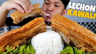 2KGS LECHON KAWALI MUKBANG  PUTOK BATOK  Mukbang Philippines [upl. by Joliet]