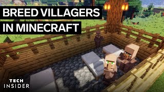 How To Breed Villagers In Minecraft [upl. by Vernier]