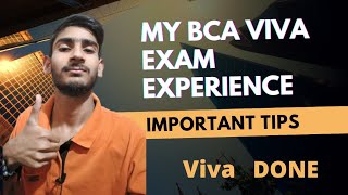 BCA viva exam experience  full details practical exam [upl. by Norag]