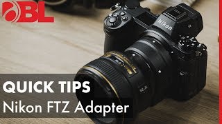 Nikon FTZ Adapter Autofocus Performance  BL Quick Tips [upl. by Llerihs220]