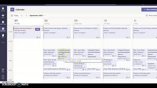 MS Teams Removing cancelled meetings from calendar [upl. by Enimsaj87]