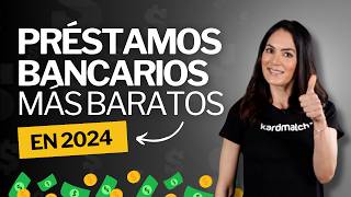 5 Préstamos Personales Bancarios con INTERESES BAJOS [upl. by Eiliak]