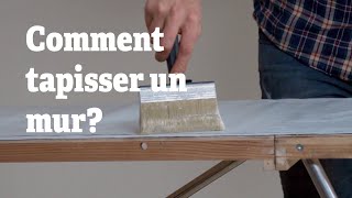 Plan par étapes tapisser  Comment tapisser un mur  RentSetGo [upl. by Robina]