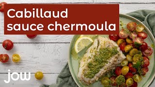 Recette de cabillaud amp sauce Chermoula [upl. by Nagad]