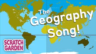 The Geography Song  Globe vs Map Song  Scratch Garden [upl. by Sorenson511]