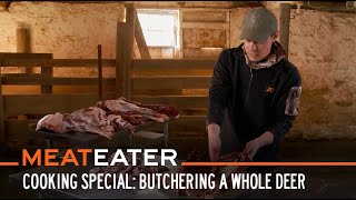 Cooking Special Butchering a Whole Deer  S6E06  MeatEater [upl. by Nanreit]