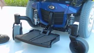 Pride Quantum Q6 Edge Electric Wheelchair Blue Marcs Mobility [upl. by Aiki]