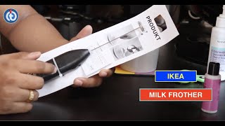 IKEA MILK FROTHER Review amp Battery Installation [upl. by Jordain66]