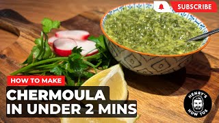 How To Make Chermoula In Under 2 Minutes  Ep 559 [upl. by Phedra]