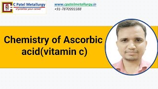 chemistry of ascorbic acidvitamin c [upl. by Janella]