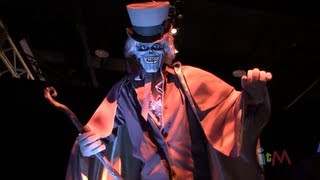 Haunted Mansion Hatbox Ghost animatronic explained at the 2013 D23 Expo [upl. by Gervais336]