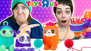 Cash Or Trash Testing Plushie Craft Kit ToysRus [upl. by Hsepid]