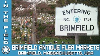 The Largest Outdoor Flea Market in the Northeastern United States Brimfield Antique Flea Markets [upl. by Rider]