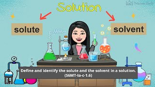 Solution  Solute and Solvent [upl. by Illom]