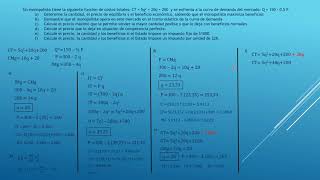 Ejercicios Monopolio  Parte 2 [upl. by Eki]