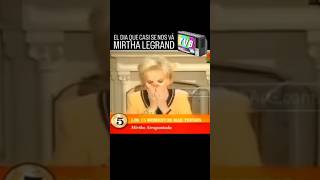 Mirtha Legrand casi muere atragantada [upl. by Eniloj]