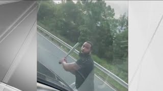 Violent road rage incident caught on camera [upl. by Ardnohs]