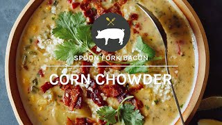 Corn Chowder Recipe [upl. by Eatnod]