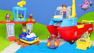 PAW PATROL Spielzeuge Chase Feuerwehrmann Marshall Ryder amp Sea Rubble [upl. by Iroc]