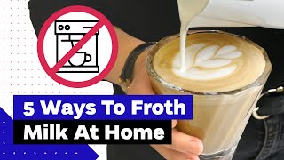 How To Froth Milk At Home Best Milk Frothers Review [upl. by Karole]