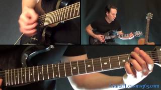 Black Sabbath Heaven And Hell Guitar Lesson  Tutorial [upl. by Violet18]