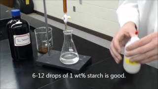 Lab8 vitamin C and iodine titration [upl. by Pember]