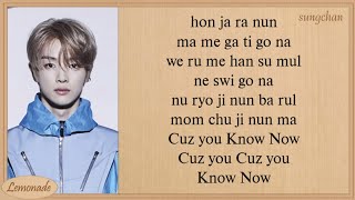 NCT U  Know Now Easy Lyrics [upl. by Halladba]