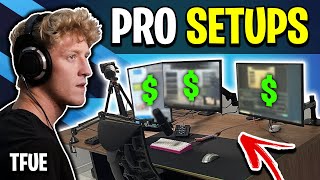 Inside Tfues 2021 Gaming Setup  Pro Setups [upl. by Essyla]