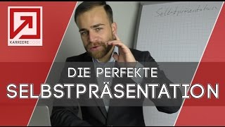 Vorstellungsgespräch  die perfekte Selbstpräsentation mit Beispiel [upl. by Cordier]