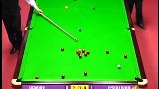 2004 World Snooker Championship SF Ronnie OSullivan vs Stephen Hendry Session 2 BBC [upl. by Navanod]