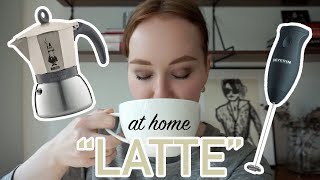 HOW TO MAKE A quotLATTEquot AT HOME moka pot  frother [upl. by Sara-Ann]