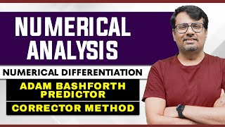 Adam Bashforth Predictor And Corrector Method  Solution Of ODE By NA [upl. by Marietta68]