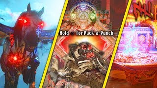 ULTIMATE GUIDE TO ANCIENT EVIL Round 5 Pack A Punch All Upgrades amp Buildables Black Ops 4 [upl. by Amitie568]