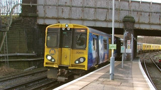 Half an Hour at 216  Birkenhead North Station 1022017  Class 507 508 terminus [upl. by Yrellih]