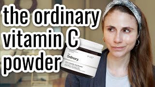 The Ordinary vitamin C powder review Dr Dray [upl. by Dias867]