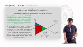 Microeconomía II  El Monopolio 5  Alfonso Rosa García [upl. by Geesey]