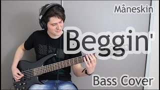 Måneskin  Beggin Bass Cover With Tab [upl. by Lemuel]