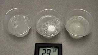 Alka Seltzer in Different Water Temperatures [upl. by Cesya]