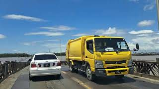 Demerara Harbor bridge Guyana [upl. by Adnauqaj]