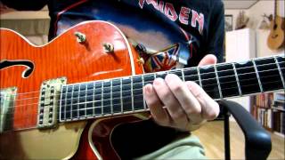 quotRoll Over Beethovenquot intro amp solo lessonBeatles guitar version [upl. by Annahoj]