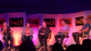 Disneyland Hatbox Ghost Panel at ScareLA [upl. by Spillar]