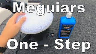 FIX BOAT SCRATCHES EASY  How To Use Meguiars 67 [upl. by Marie-Ann]