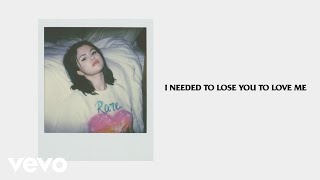 Selena Gomez  Lose You To Love Me Official Lyrics [upl. by Nyrrek]