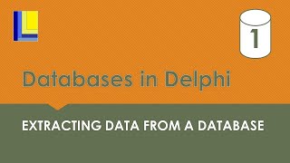 Databases in Delphi  Extracting data from a database table [upl. by Ynaffat]