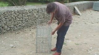 How to assemble a Gabion in 4 mins USA [upl. by Mikael]