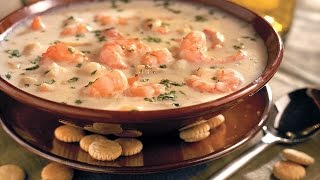 Quick Shrimp Chowder  Southern Living [upl. by Ylrae]