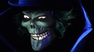 Hatbox Ghost Ultimate Low Light with Doom Buggy Stopped Super Close Up Haunted Mansion Disneyland [upl. by Egwin207]